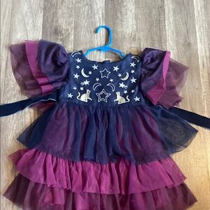 Enchanting Purple and Navy Kids Costume